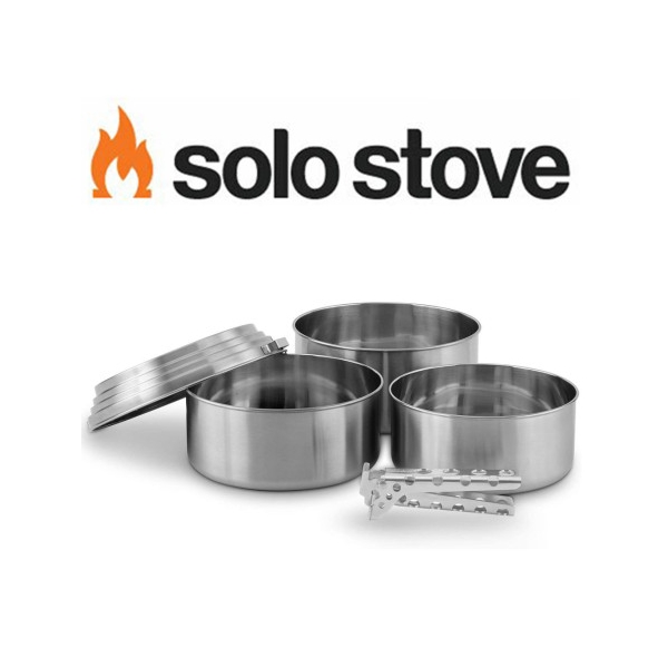 공식딜러 솔로스토브 solo stove 3 포트 세트 부시버디 캠핑